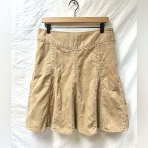 G.H. Bass Corduroy Skirt Size 8